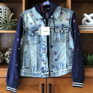 DESIGUAL. JEAN JACKET